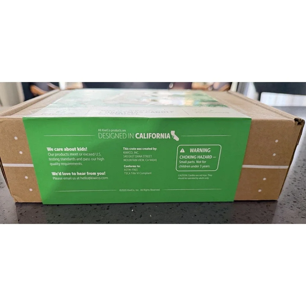New Kiwi Co.‎ Christmas Candle Carousel Make It Yourself Kit Engineering